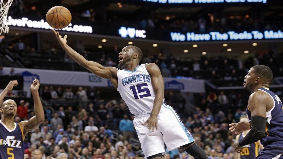 Kemba Walker (15) and the Charlotte Hornets open their 2017-18 NBA season on the road against Detroit on Oct. 18. The home opener is two nights later against Atlanta.