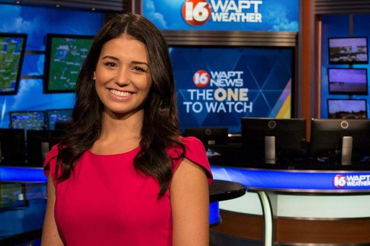 Ashley ShahAhmadi during her time at WAPT-TV in Jackson, Miss.