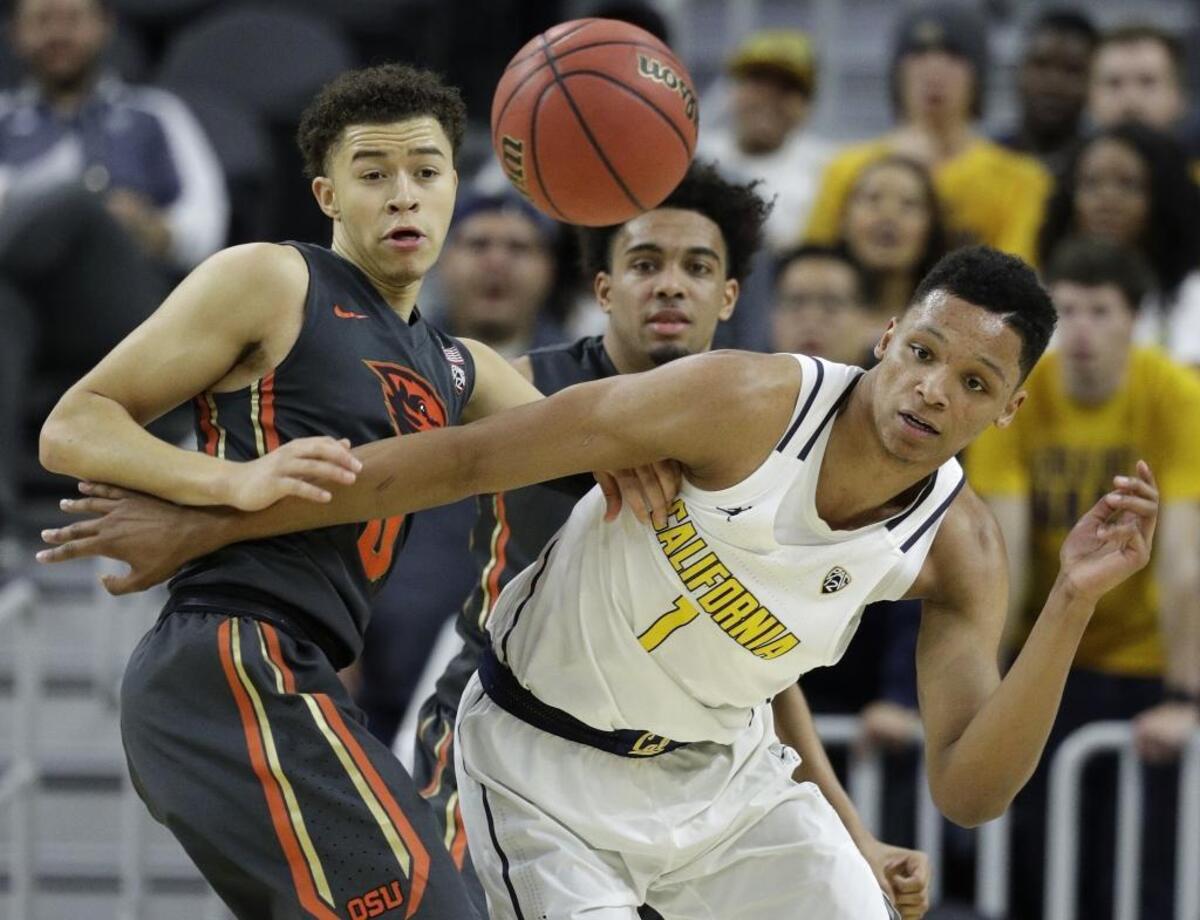California's Ivan Rabb, right, would add depth to a Jazz team on the rise.