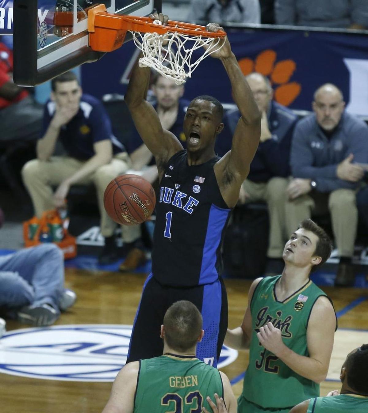 At 6-foot-10 and 240 pounds, Harry Giles displayed an NBA-ready body when he enrolled at Duke.