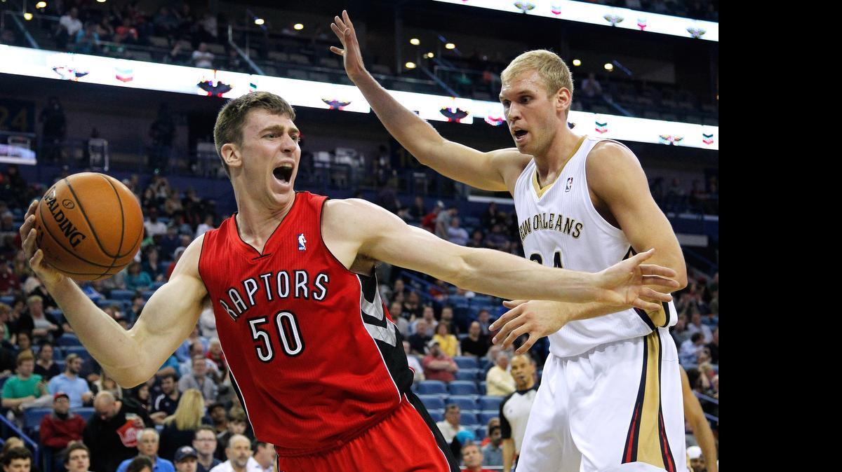 
Former North Carolina star Tyler Hansbrough (50) has agreed to terms with the Charlotte Hornets.
