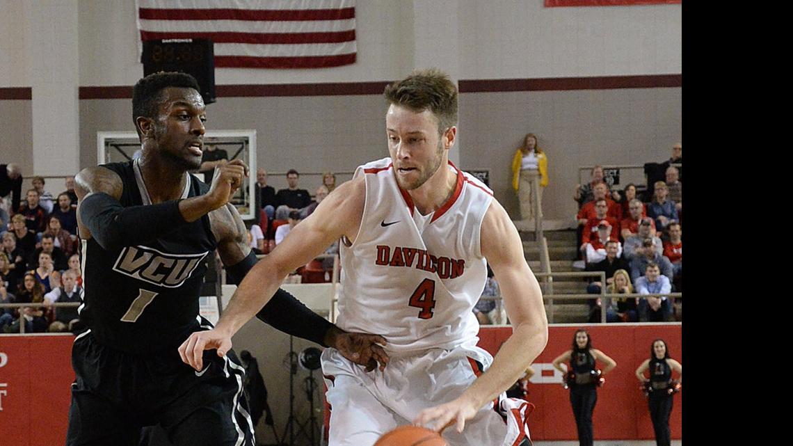 
Davidson’s Tyler Kalinoski (4) was last season’s player of the year in the Atlantic 10.
