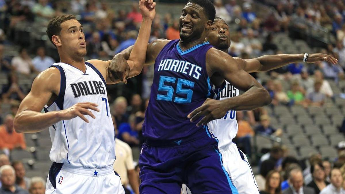Charlotte Hornets center Roy Hibbert (55) has been a pleasant surprise offensively, coach Steve Clifford said.