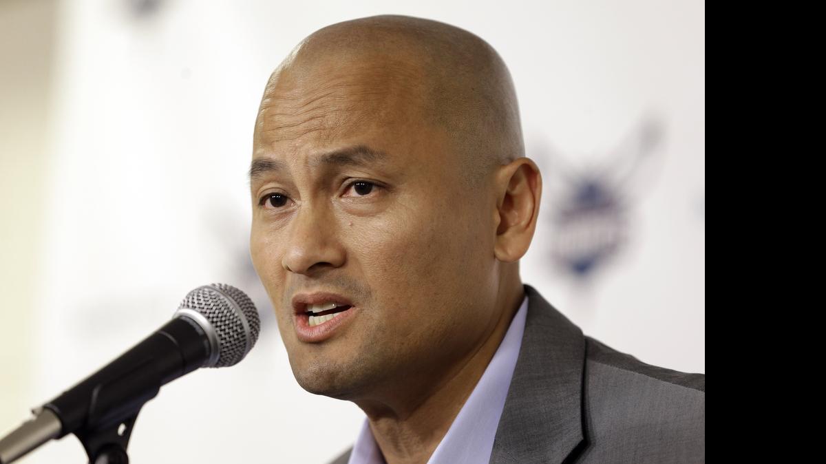 
Charlotte Hornets general manager Rich Cho strongly believes in a best-player-available approach to the draft. He says he’d primoritize an area of need only if two candidates were “neck-and-neck,” in talent appraisal.
