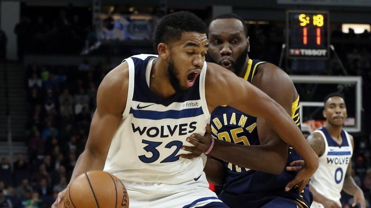 Minnesota Timberwolves center Karl-Anthony Towns (32) is one of the NBA’s more versatile big men.