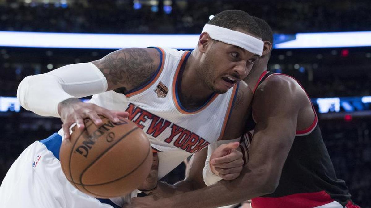 New York Knicks forward Carmelo Anthony is a big challenge on back-to-back nights for Charlotte Hornets ace defender Michael Kidd-Gilchrist.