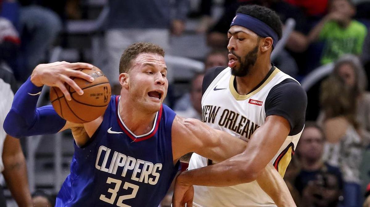 Los Angeles Clippers forward Blake Griffin (32) has always been a bullish presence in the lane as a scorer, and now his impact is more important with Chris Paul’s departure for the Houston Rockets.