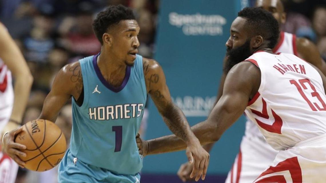The new Charlotte Hornets coaching staff wants Malik Monk (left) to make more quick, decisive choices with the ball to maximize his talent and athleticism.