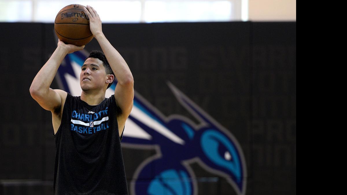 
The Charlotte Hornets must improve their 3-point shooting – whether it’s drafting Kentucky’s Devin Booker or some other roster move – to be competitive next season.
