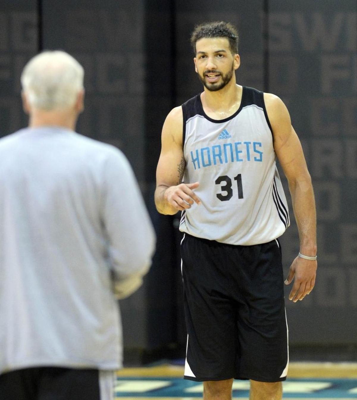 Forward Anthony Gill (31) has been penciled in as a starter for the Charlotte Hornets’ summer-league team in Orlando.