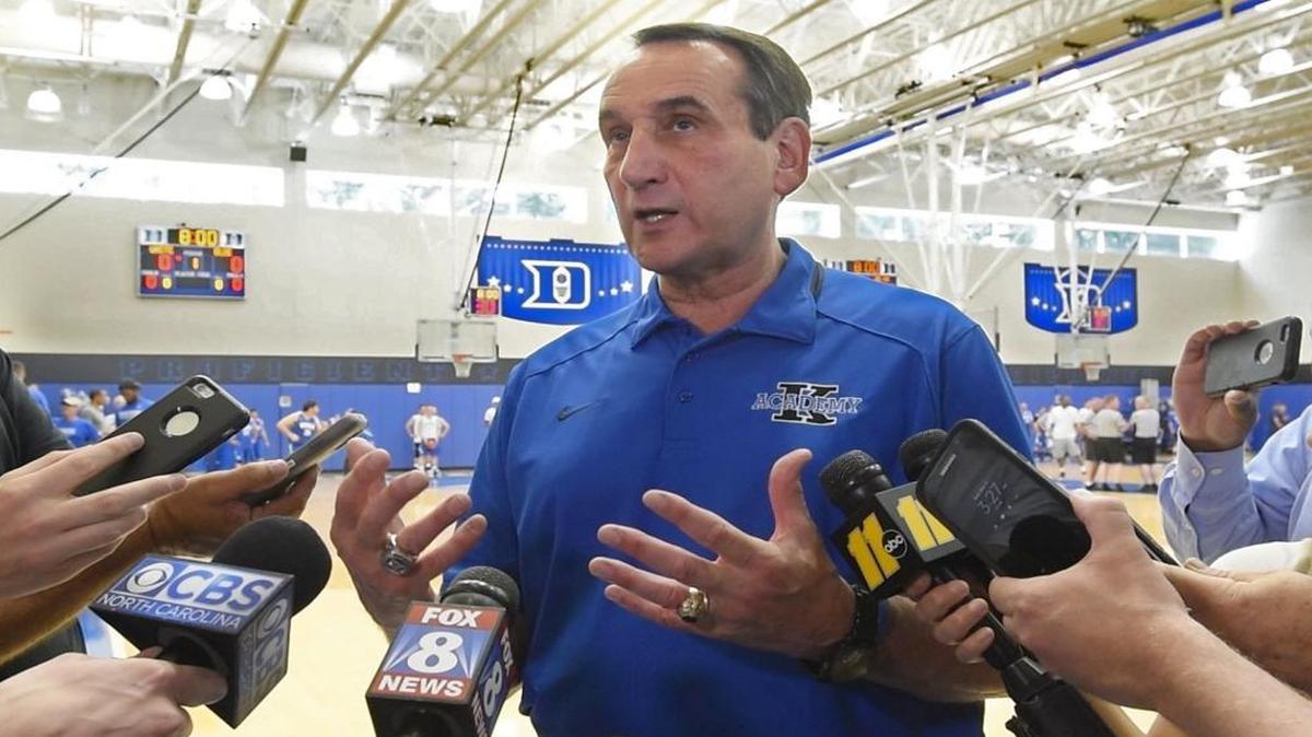Duke men's basketball coach Mike Krzyzewski says it’s time to go back to letting players enter the NBA straight out of high school.