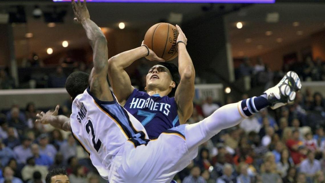Friday at Memphis, Charlotte Hornets guard Jeremy Lin (7) Lin carried the bench and – particularly in the second quarter – the bench carried the Hornets.