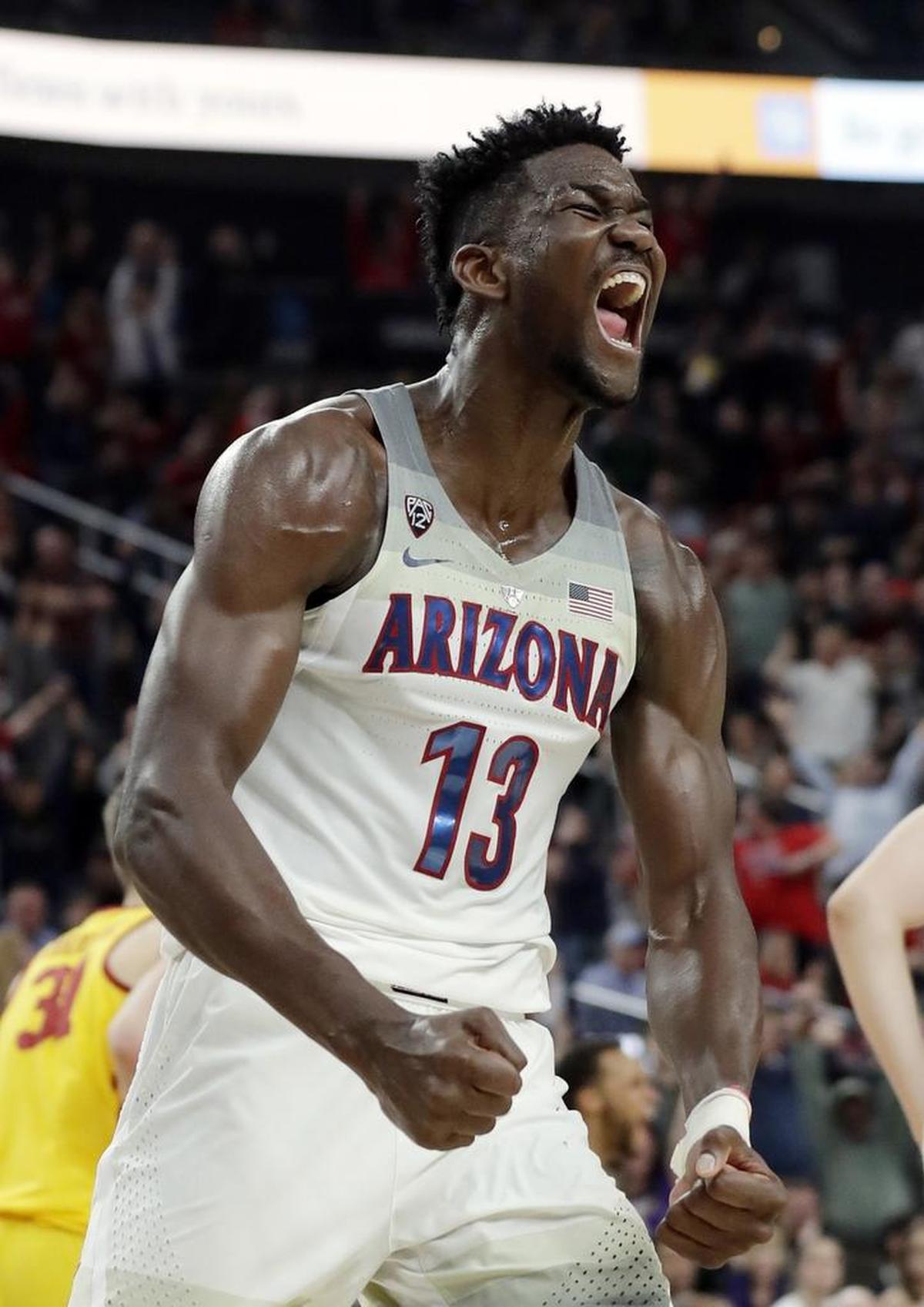 Arizona center Deandre Ayton is headed to the NBA draft, presumably as the No. 1 overall pick regardless of which team receives that selection in the lottery in May.
