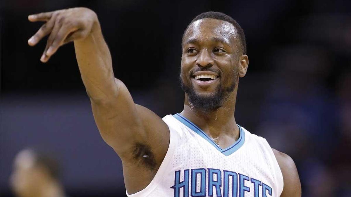 Charlotte Hornets point guard Kemba Walker has gained confidence in his shooting this season, making a career-high 37.3 percent from 3-point range.