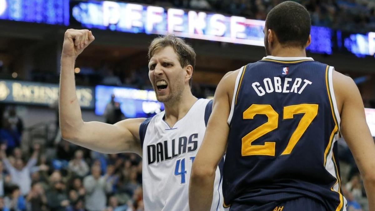 Dallas Mavericks forward Dirk Nowitzki (41) is a future Hall-of-Famer who is still good for 30 minutes a game. Charlotte Hornets forward Marvin Williams will be matched against him on Monday night.