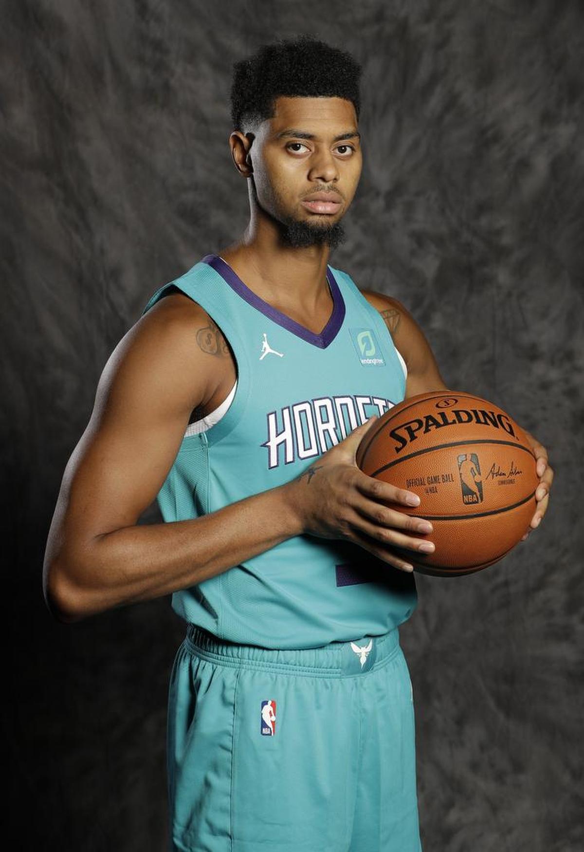 Shooting guard Jeremy Lamb returns for the Charlotte Hornets after improving on defense and his 3-point shooting accuracy last season.