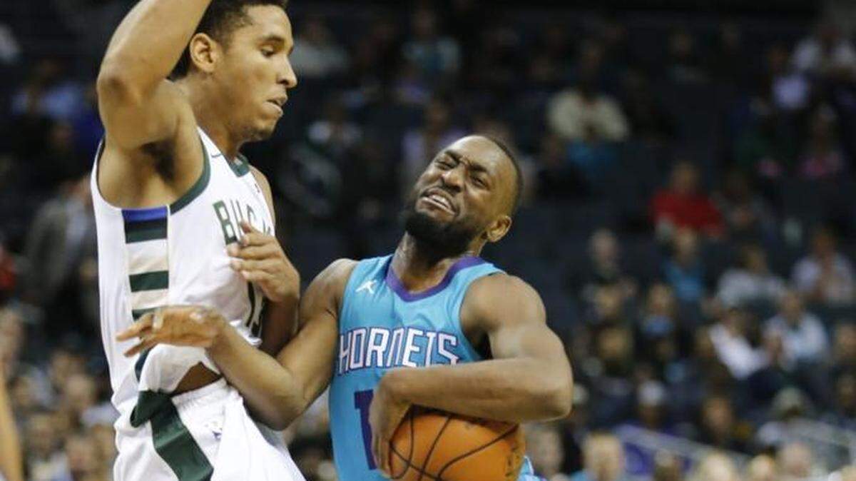 Charlotte Hornets guard Kemba Walker broke Larry Johnson’s franchise record for most 20-point games in a win over the Milwaukee Bucks on Wednesday.