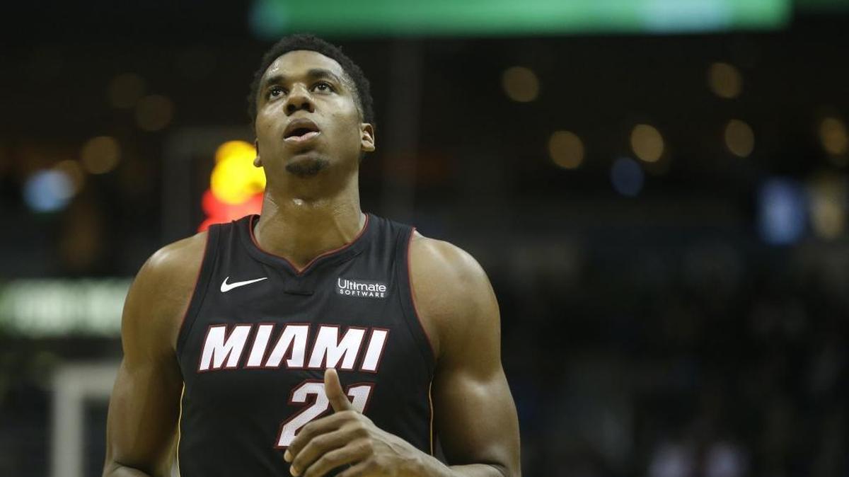 Injuries kept Gastonia’s Hassan Whiteside from playing in either of the previous two Miami Heat-Charlotte Hornets games this season.