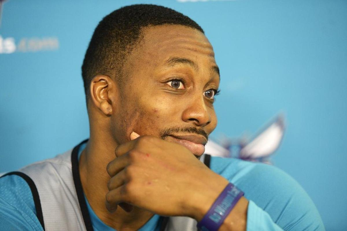 Charlotte Hornets center Dwight Howard recalls when Charlotte was a sleepy place by NBA standards. He says the town has grown up in the 14 years he’s been in the league.