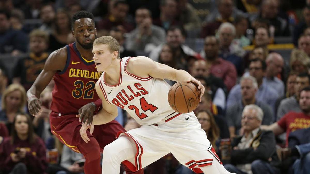Chicago Bulls rookie Lauri Markkanen (24) is averaging 14.5 points and 7.8 rebounds. He gets more than 30 minutes per game in a rebuilding season.