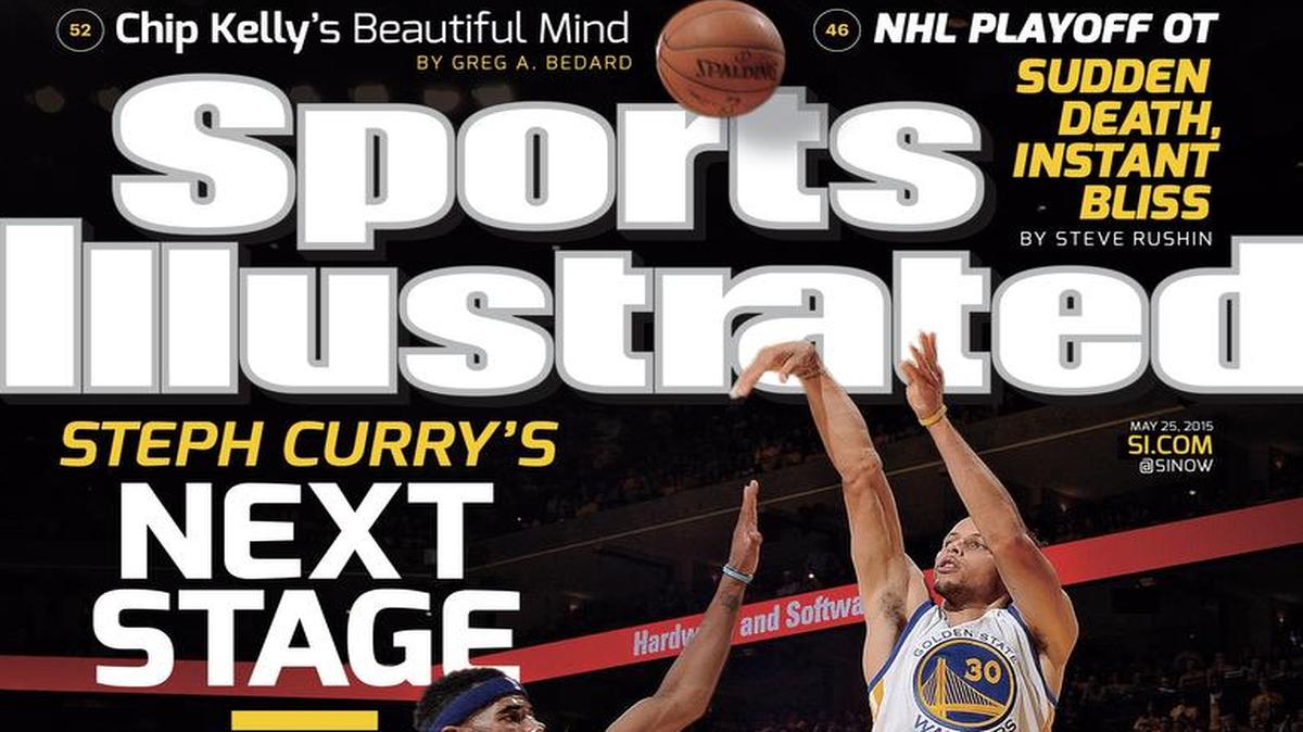 
Stephen Curry, who played at Charlotte Christian and Davidson College, is on the cover of Sports Illustrated this week. 
