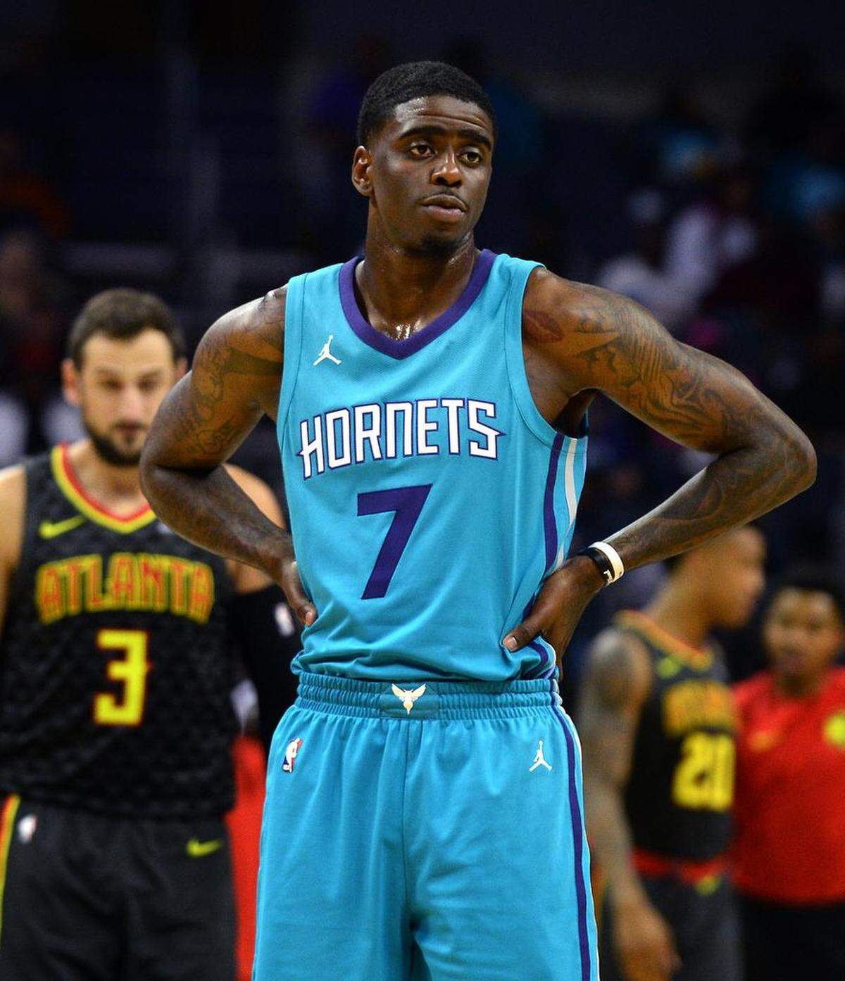 Dwayne Bacon is entering his second season with the Charlotte Hornets, who will begin play in the Las Vegas Summer League on Friday.
