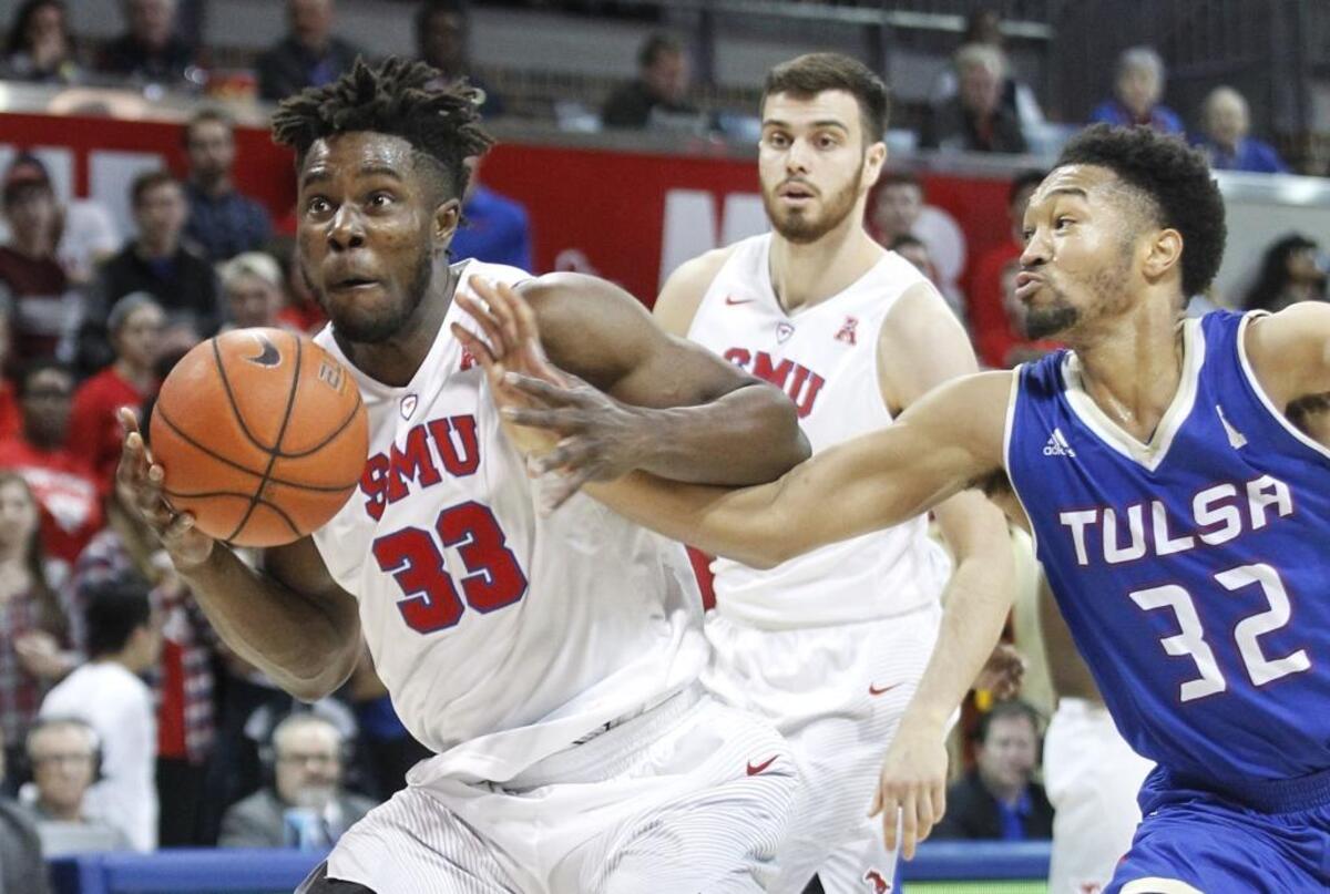 SMU forward Semi Ojeleye, left, has a nice jump shot.