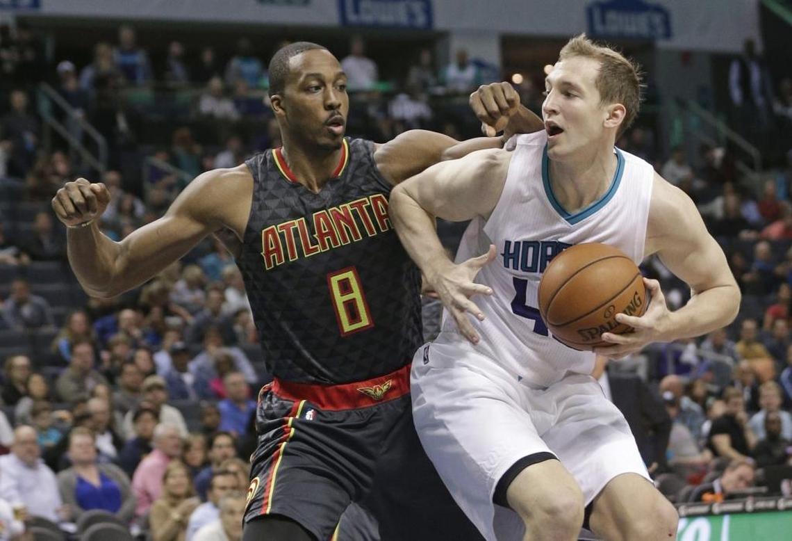 Charlotte Hornets center Cody Zeller (right) says he and Dwight Howard (left) would get under each other’s skin when they faced each other in past seasons.