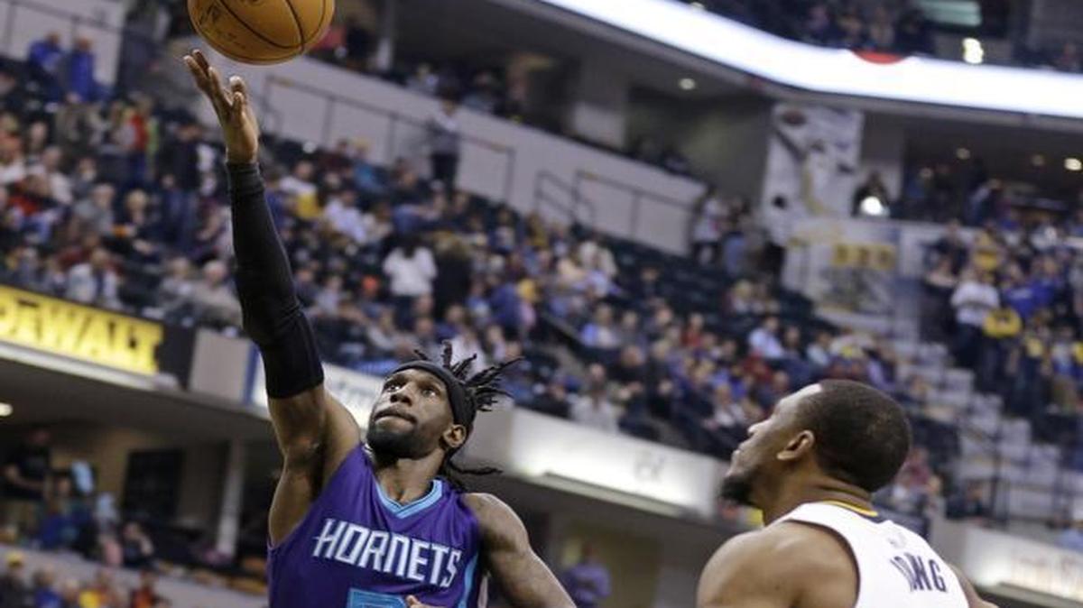 Hornets guard Briante Weber (0) scored eight points against the Indiana Pacers on Wednesday.