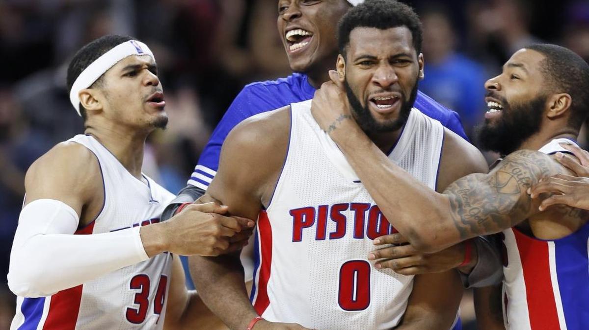 Detroit Piston Andre Drummond (0) has been one of the NBA’s top centers this season.