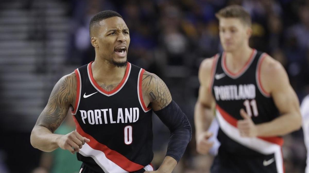 Portland Trail Blazers' Damian Lillard (0) has been a top point guard since his rookie season.