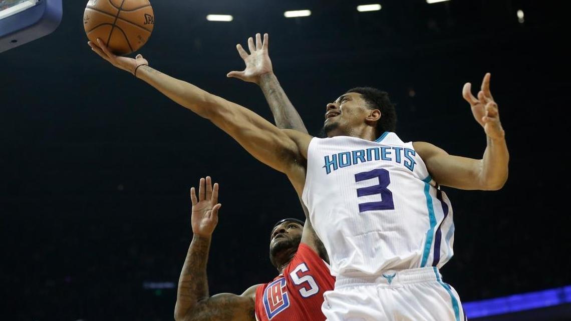 Charlotte Hornets guard Jeremy Lamb (3) is set to sign a 3-year contract extension worth about $21 million, an NBA source confirms.