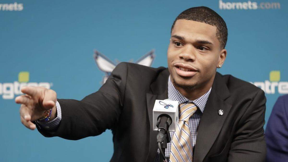 Rookie Miles Bridges, taken in the first round by the Charlotte Hornets, has guarded every position in minicamp this week. The team, which starts summer league play in Las Vegas on Friday, says it's another benefit of his offseason weight loss.
