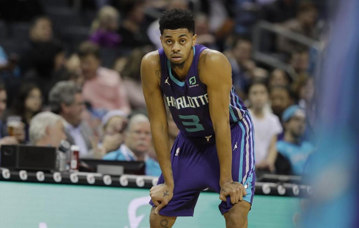 Shooting guard Jeremy Lamb averages 14.9 points for the Charlotte Hornets.