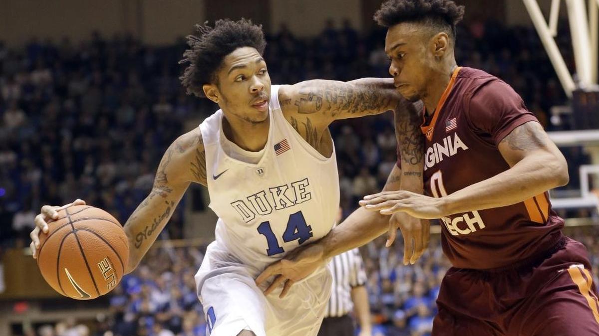 An NCAA rule changed announced Wednesday will help NBA prospects such as Duke’s Brandon Ingram (14) make a more informed decision before entering the draft – even if it messes up a coach’s tee time.