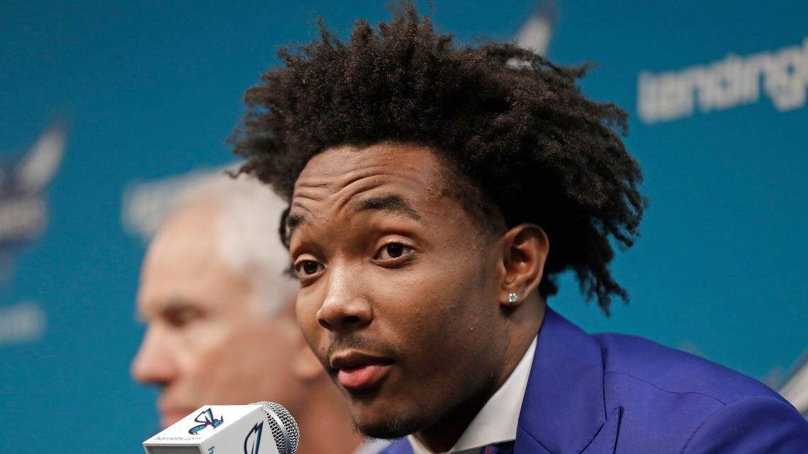 Charlotte Hornets rookie Devonte Graham has been diagnosed with a lesion in his right knee, out indefinitely.