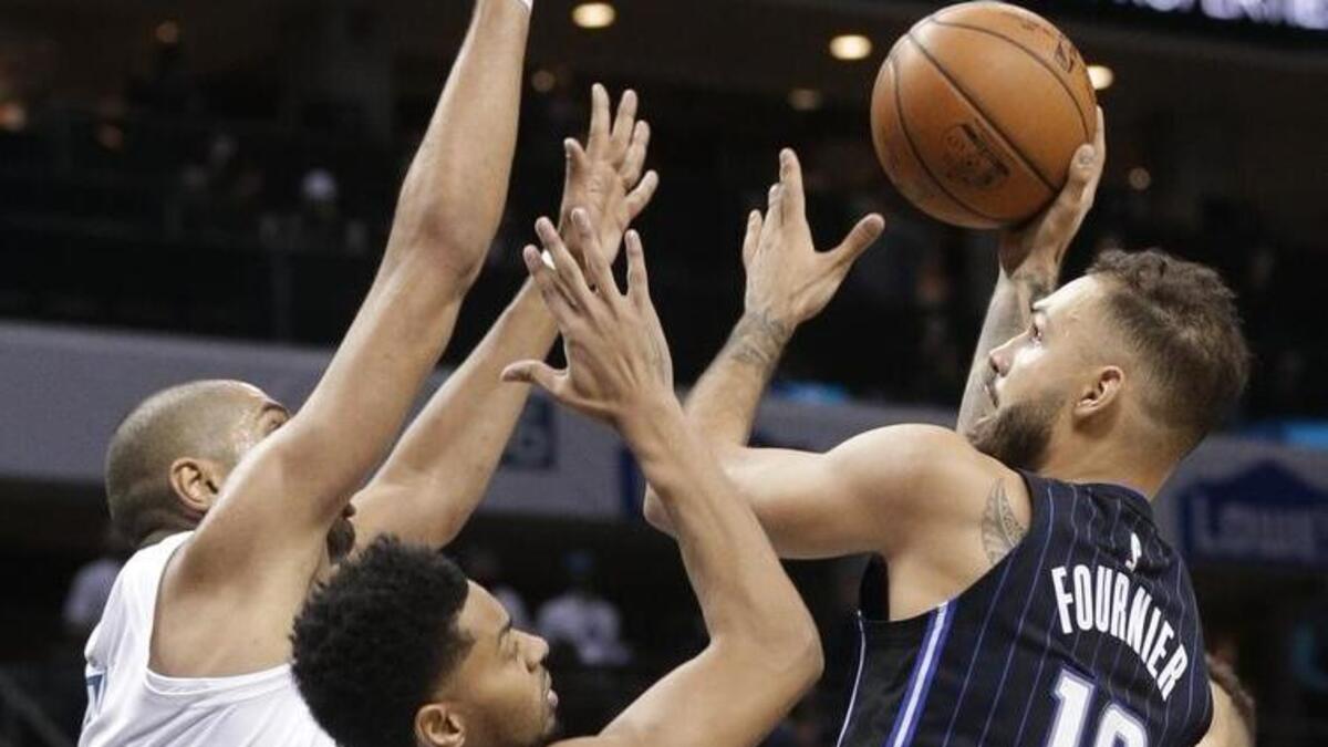 The Charlotte Hornets had a season-high 13 steals on Monday, which helped them steal a 104-94 victory away from the Orlando Magic.