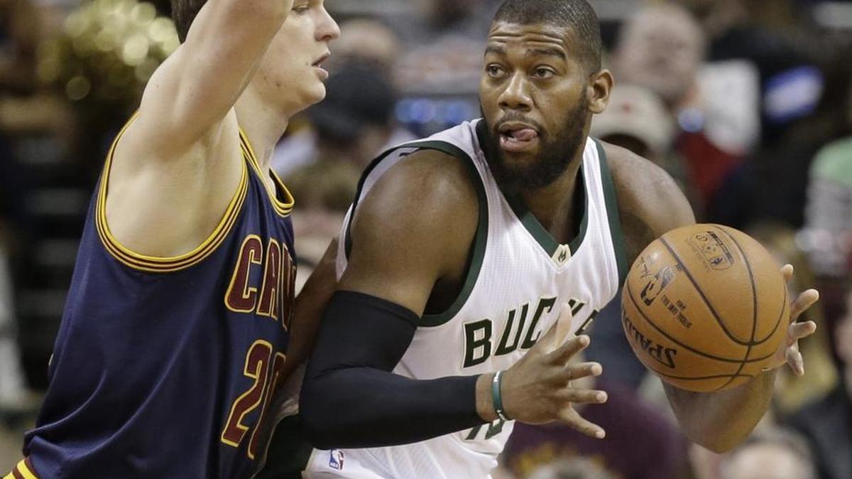 Milwaukee Bucks center Greg Monroe, right, moved back into the starting lineup after spending some time as sixth man this season.