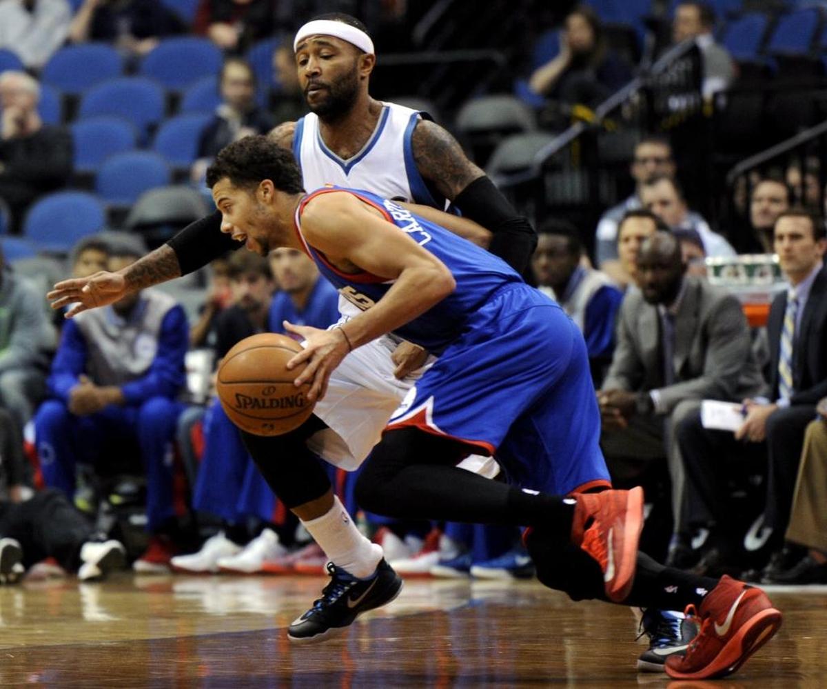 Charlotte Hornets All-Star Kemba Walker lobbied hard for his team to sign former NBA Rookie of the Year Michael Carter-Williams (with ball). The Hornets will sign Carter-Williams Friday to a one-season, $2.7 million contract.
