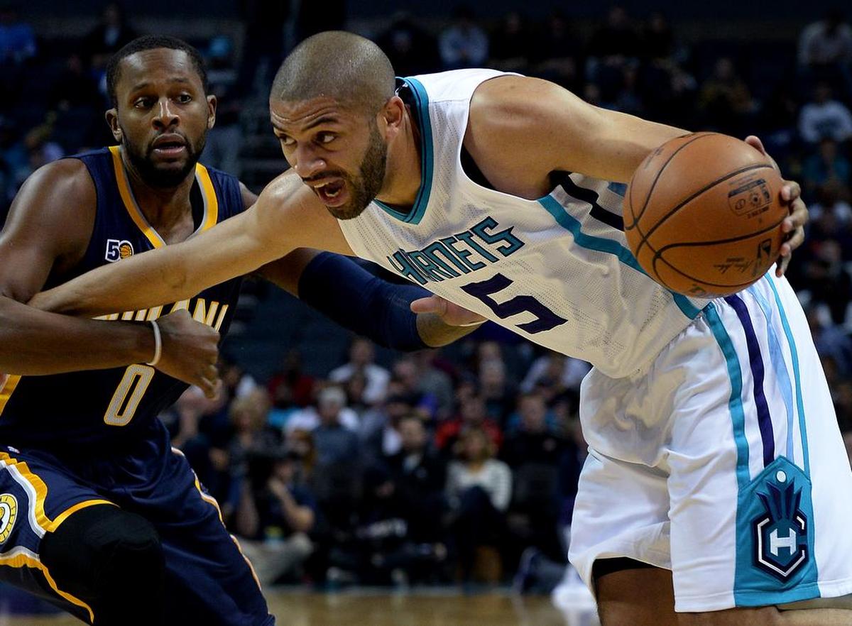 Charlotte’s Nic Batum joined the team during 2015-16 season, helping lead the Hornets to the playoffs.