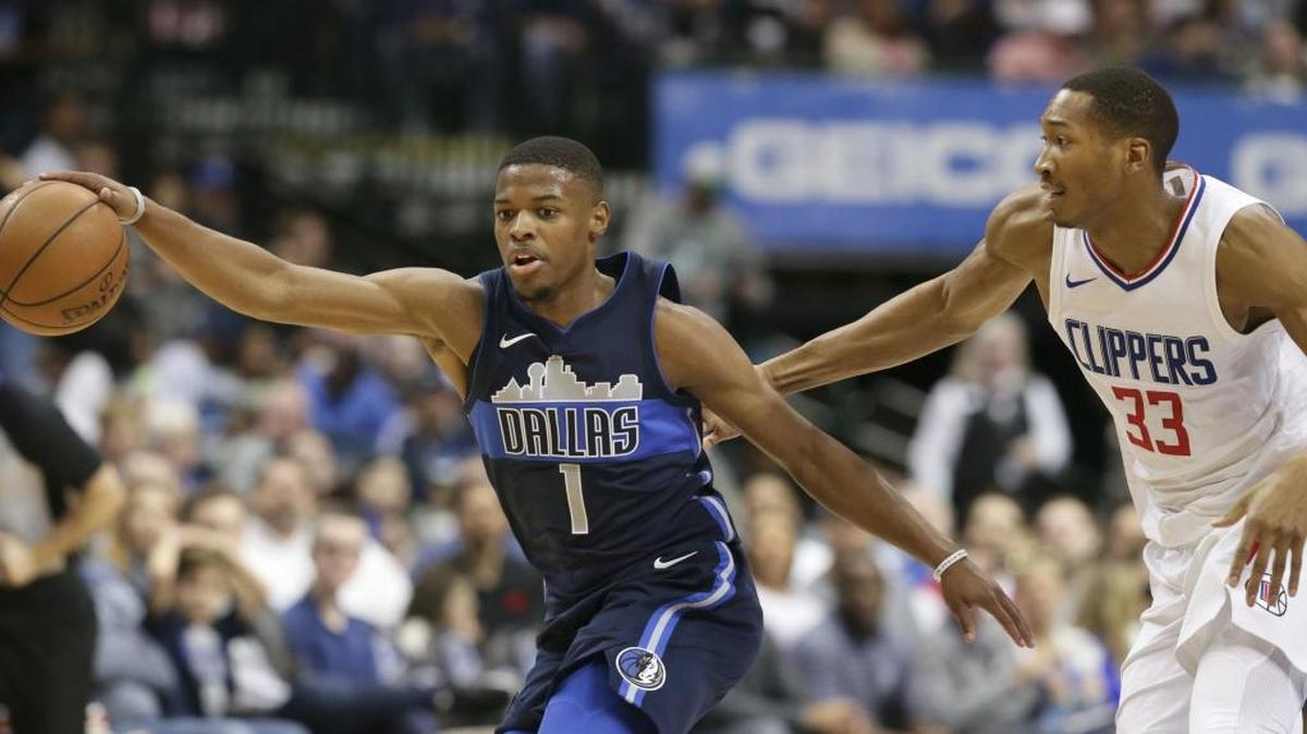 Former N.C. State star Dennis Smith Jr., (1) has blossomed quickly as a Dallas Mavericks rookie. He recorded his first NBA triple-double on Dec. 29, against the New Orleans Pelicans.