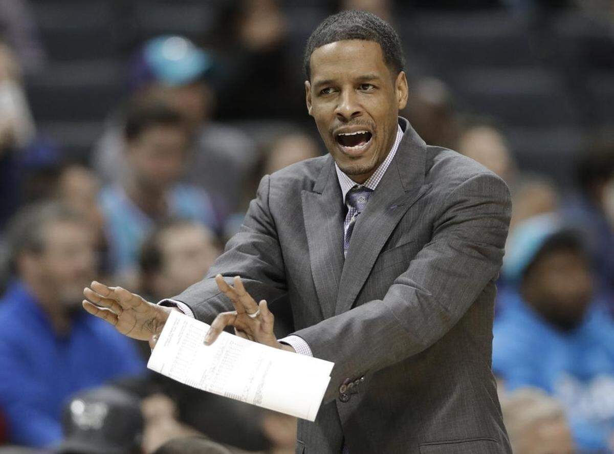 “We’re not slacking,” Charlotte Hornets associate head coach Stephen Silas said after Friday’s game. “We’re not not playing hard at all.”