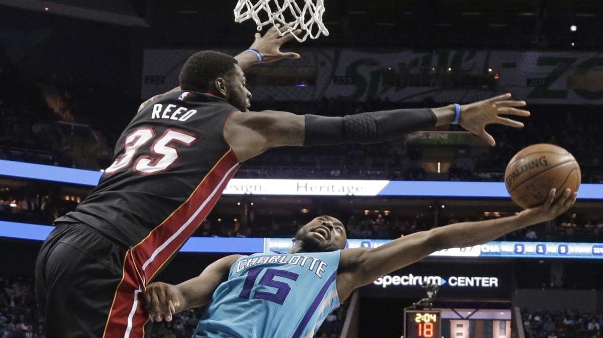 The Charlotte Hornets and All-Star guard Kemba Walker (15) will return to WFNZ as their radio home this season.