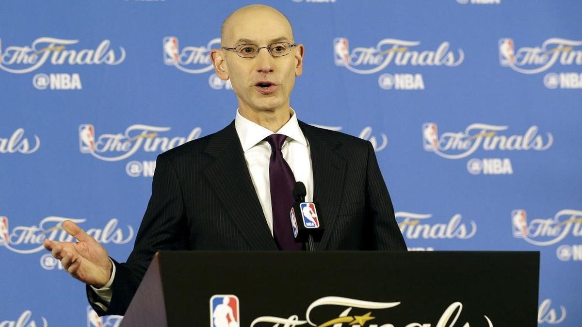 NBA Commissioner Adam Silver says no one is satisfied with current rules governing eligibility to enter the annual June draft.