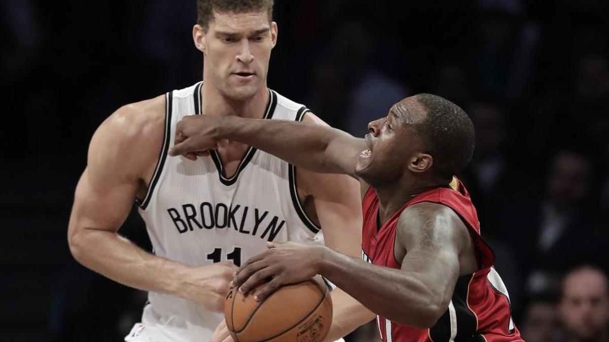 Brooklyn Nets center Brook Lopez (left) is among the most versatile scorers for his position in the NBA. He’s averaging 20.3 points this season.