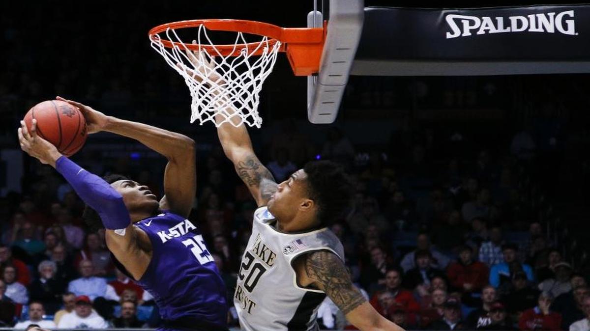Former Wake Forest big man John Collins (20) is scheduled to work out for the Charlotte Hornets Friday.