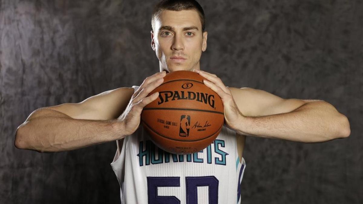 
Former North Carolina star Tyler Hansbrough is in his first season with the Charlotte Hornets after stops in Indiana and Toronto. 
