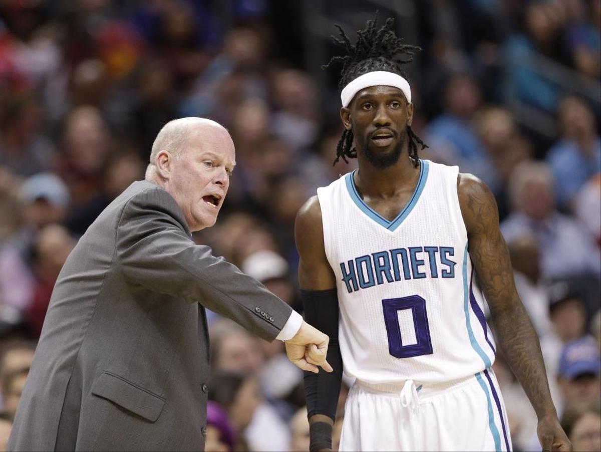 The Charlotte Hornets will lean on point guard Briante Weber (0) to keep the summer-league roster organized in Orlando starting Saturday.