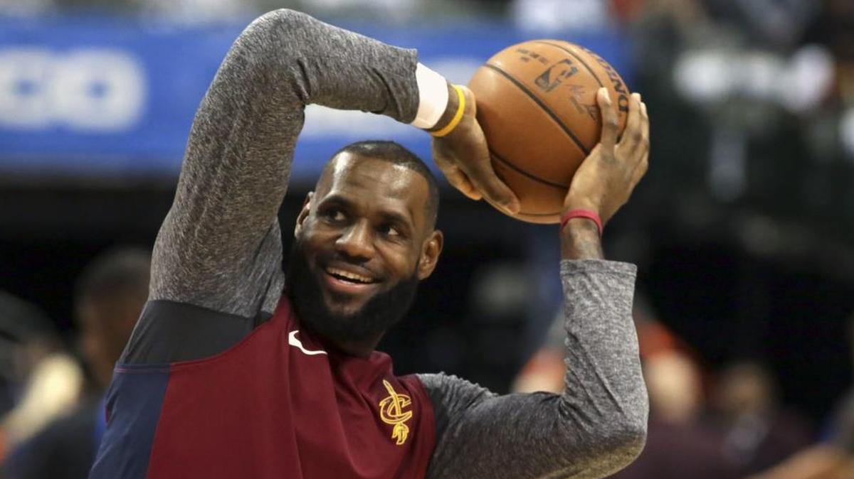 Cleveland Cavaliers forward LeBron James (shown) will be guarded primarily by Charlotte Hornets forward Michael Kidd-Gilchrist on Wednesday night, but coach Steve Clifford also plans to use Dwayne Bacon and Marvin Williams to guard James.