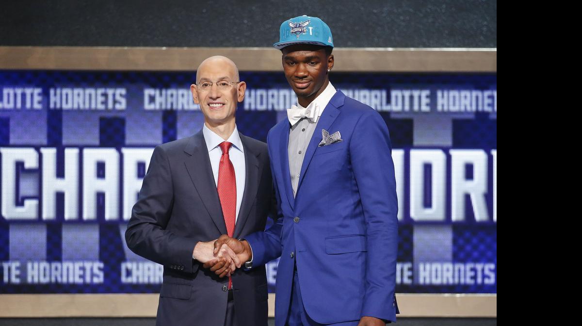 
The Charlotte Hornets selected Indiana's Noah Vonleh with the ninth pick of last year’s NBA Draft. Who will they select in the first round this time?

